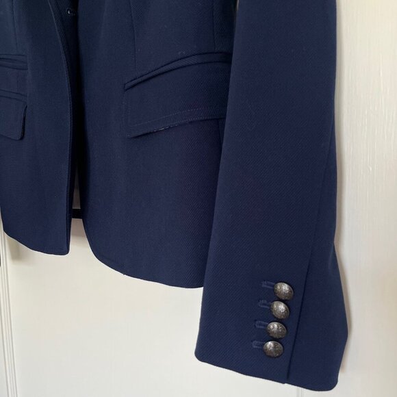 Banana Republic Navy Blue Blazer | Size 4 - Picture 5 of 9